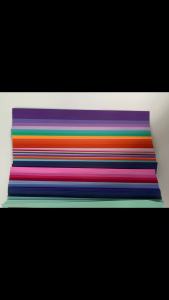 Colored Paper 8.5inx11in50 SheetsSet of 5 ColorsRainbow Colored Paper 178g/65lb Heavyweight Construction Paper for Kids Bulk School Supplies Art (Green)