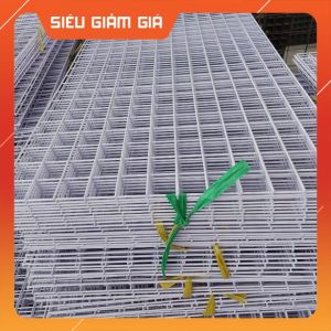 (Khổ 05m x dài 1m) Lưới sắt ô vuông treo phụ kiện