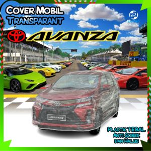 Cover Mobil Avanza Transparan Tebal Plastik Bening PE 80 Micron 100% Anti Air