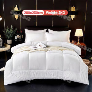 Plain White Comforter / Duvet Filler / Insert / Alternative Bed Comforter For Single Twin Double Queen and King Size Bedsheet | Duvet Insert | Infill