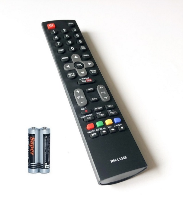 Skyworth TV remote control smart internet TV remote switch with battery ...