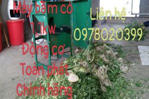 Máy băm cỏ siêu nhanh năng suất 1h có thể băm 500kg công suất 11kw