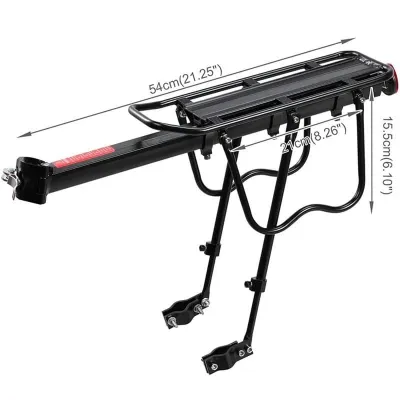 Bike Carrier MTB Steel Bicycle Racks Rear Luggage Rack Shelf Bracket Cycling Steel Rack Carrier/SM