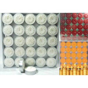 KHO NẾN TEALIGHT HOA MAI 100V CHÁY 2H-4H KHÔNG MÙI KHÔNG KHÓI AN TOÀN CHUYÊN SỈ GIÁ TỐT NHẤT