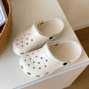 Sandal Selop Wanita EVA Motif Polkadot Gaya Korea Tumit Tinggi