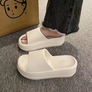 Free Shipping New Thick-Soled EVA Flip-Flops for Women Solid-Color Outdoor Sandals Womens Summer Sandals Womens One-Strap Sandals.