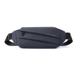 Techdoo Tas Selempang Pria Multifungsi Tas Slempang Waterproof Waist Bag Cowok Casual Tas Pinggang Ringan Trendy TS228