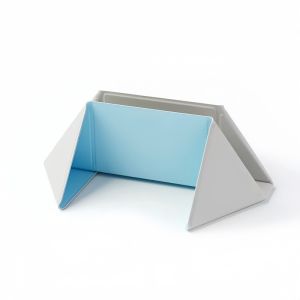 Foldable Vertical Laptop Stand 2‑in‑1 Design Space‑Saving Portable Desktop Notebook Holder