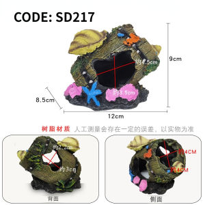 🐠🦐【READY-STOCK】Fish Tank Aquarium Barrel Resin Decoration Fish Tank Hiding Cave Aquarium Decoration Hiasan Akuatic 鱼缸躲避屋 鱼缸造景装饰品