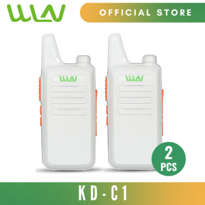 Set of 4 WLN KD-C1 UHF 400-470MHz 16 Channel Two Way Walkie Talkie Radio 5W Black