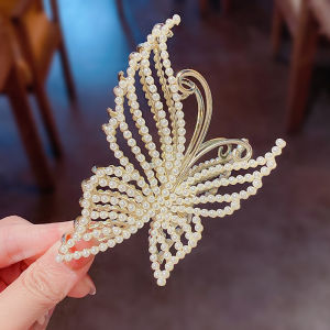 Butterfly Hair Clips With tassel pendant Metal Hairpin Hair Claw Korean Style Hair Accessories