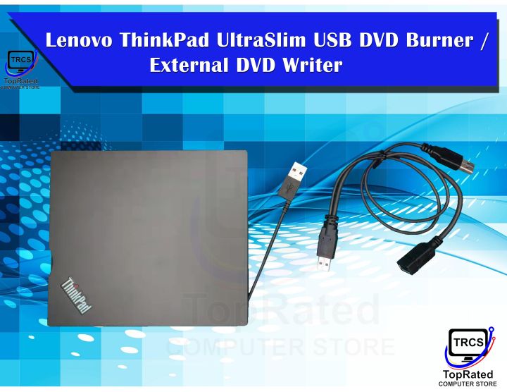 Lenovo ThinkPad UltraSlim USB DVD Burner / External DVD Writer Lazada PH