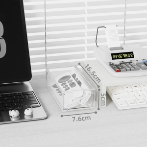 กล่องลิ้นชัก DIY ลิ้นชักประกอบ ลิ้นชัก DIY กล่องเก็บของ กล่องตั้งโต๊ะ ลิ้นชักตั้งโต๊ะ หลายขนาด ผสมผสานได้อย่างยืดหยุ่น