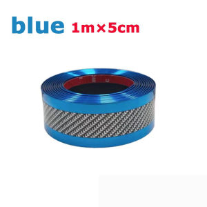 Car Carbon Fiber sticker Car Door sticker Rubber Door Sill Protection Sticker Anti-collision Sticker