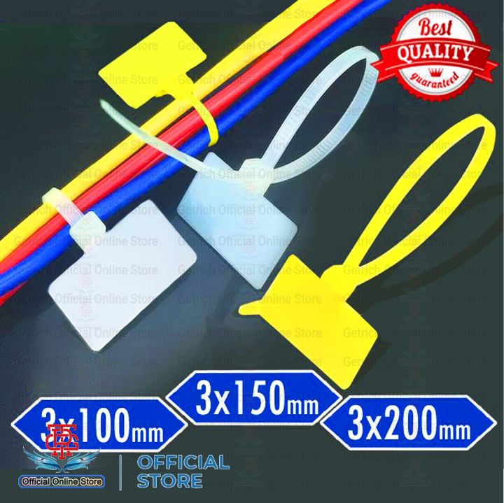Kabel Cable Tis Ties Tie Label Maker Marker Name Tag Label Pengikat Lazada Indonesia