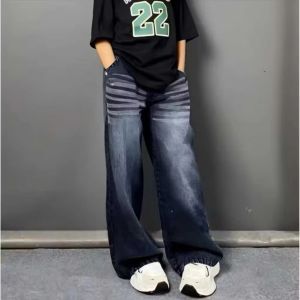 Celana Skena Jeans Anak Perempuan Outfit Korean Style Casual Denim Pinggang Elasatis