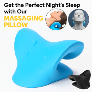 Cervical Massage Pillow Muscle Neck Shoulder Stretcher Cervical Traction Device Neck Massage Neck Support Pillow