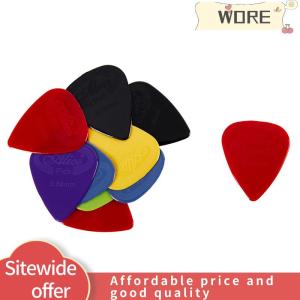 WORE 10ชิ้นอลิซกีตาร์เลือก Non-SLIP Black White NYLON mediator สำหรับอะคูสติกไฟฟ้า guitra Ukulele อุปกรณ์เสริม