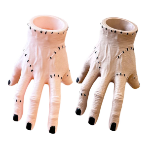 Horror Rubber Finger Pen Holder Nonslip Base Halloween Makeup Brush Storage Decorative Workspaces Organization Solution