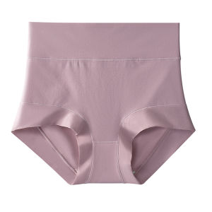 KUCHAR Cotton Plus Size Panties for Women High-waist Underwear Ladies Tummy Control Slimming Briefs Antibacterial Crotch Suitable for 40-80KG