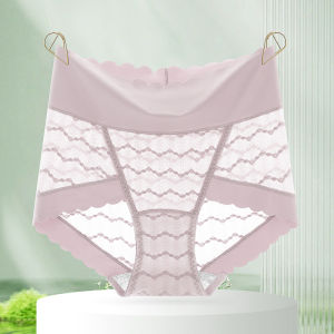 Womens Underwear High-waisted High Elasticity Womens Panties Mulberry Soft Delicate No Strangulation