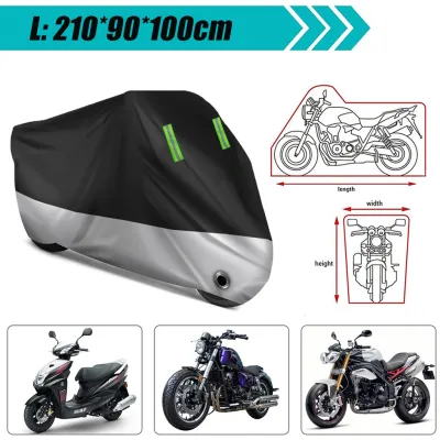 👍5X Thickened👍 Motorcycle cover Cover all season Waterproof rainproof Anti ultraviolet Dust proof Outdoor/Indoor universal Motorcover for all types of motorcycle
