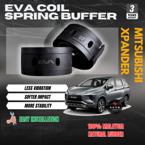 EVA Coil Spring Buffer MITSUBISHI XPANDER Cushion Buffer Spring Rubber Stopper Spring (Front & Rear SET) 100% Getah asli