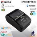 Mini Printer Bluetooth Eppos EP5881 Printer Kasir Thermal 58 mm Cetak Struk PPOB. 