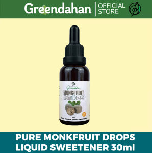 Greendahan MonkFruit Drops 30 ml - Zero Calorie Keto Friendly