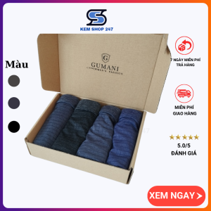 Quần sịp đùi nam GUMANI chất liệu vải thun lạnh mềm mại thoáng khí co dãn tốt