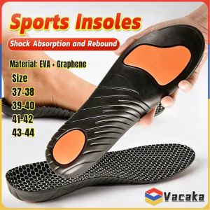 Vacaka 1Pair Sports Insoles for Men Women Soft Massage Shoe Pads Deodorant Breathable Running Insoles