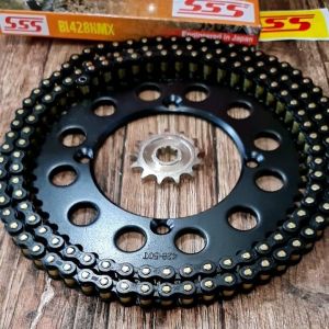 gir girset gearset klx150 dtracker150 black series sss hmx special offroad chain gir vzm
