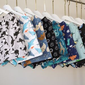 (Có Túi & Dài Hơn) Quần Short Đùi Quần Ngủ Nam Có Túi Hai Bên Tiện Lợi AmericanStyle Cotton Thun Mặc Nhà Ra Ngoài