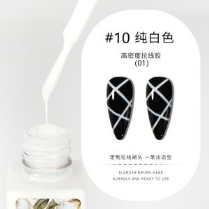 Gel Liner Nail Art Gel Nail Polish Long-lasting Gel Varnish Lines Design Creative Painting美甲拉线胶高密度铂金胶爆闪彩绘拉线胶美甲店可用勾边拉线甲油胶