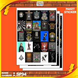 GAMBAR STICKER PERSAUDARAAN SETIA HATI1 / STIKER PERSAUDARAAN SETIA HATI1 / PAKET STIKER PERSAUDARAN SETIA HATI1 PER 25 PCS / KODESP94
