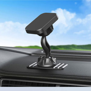 Magnetic Phone Car Mount Universal For Dashboard Windshield Suction Cup Car Phone Mount Holder Adjustable With 6 Strong Magnets