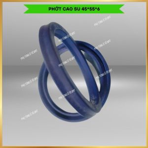Phớt chắn dầu thông số 45x55x6 cao su