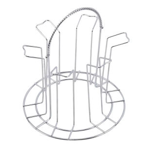 Tempat Gelas Besi Artistik Gaya Terbalik Rak Gelas Estetik Minimalis Untuk Ruang Makan & Dapur