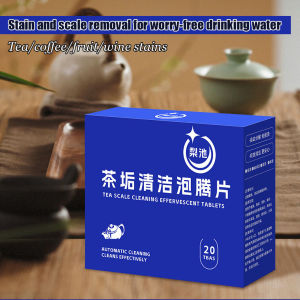 🇸 🇬 [LICHI] Cup Cleaning Effervescent Tablets Deep Cleaning Tablets Antibacterial Cup Cleaning Tablets