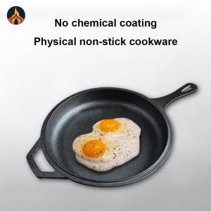 10 Inch Cast Iron Skillet Pre-Seasoned Frying Pan Fry Pan for Frying Baking Grilling Indoor Outdoor Cooking [Jocestyle Store]