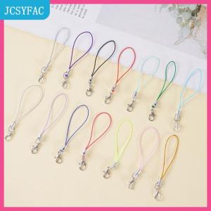 JCSYFAC 50pcs Polyester dây tôm hùm Clasp điện thoại di động dây buộc dây cho Keychain thủ công handmade điện thoại dây đồ chơi tự làm đồ trang sức làm