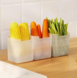 Food Refrigerator Side Door Organizer  Transparent Freshness-Keeping Storage Containers - Paez official