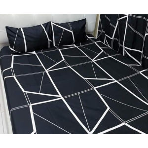 ANYA BEDDINGS | 3in1 Garterized Bedsheet With Two Pillow Case - Semi Cotton Fabric (PM FOR AVAILABLE DESIGN)