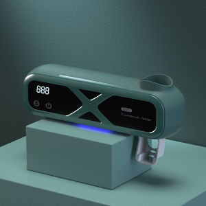 Giá để bàn chải đánh răng UV mới có thể sạc lại bàn chải đánh răng nhanh khô Máy cạo râu tiệt trùng lưu trữ có màn hình hiển thị LED phụ kiện phòng tắm