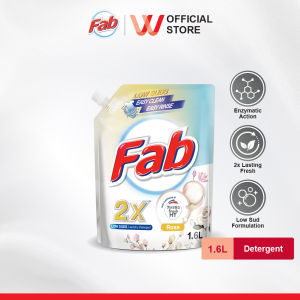Fab 2X LOW SUDS Laundry Detergent 1.6L Refill
