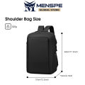 MENSPE Bag Men Laptop Backpack Travel Backpack Business Bag College Backpack USB Charging Casual Shoulder Bag Anti Theft Back Pack School Bag Camping Bag. 