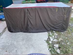 ราคาพิเศษไปเลยมุ้งคลุมลู่ไก่แบบทึบกว้าง 80 สูง 80 ยาว 200