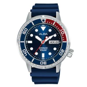 ALBA ORIGINAL - ALBA AL4251 X1 ALBA AL4251X1 - ACTIVE - Men DY - Biru - Resin - Diameter 43CM- Water Resist 100 Meter - Jamdunia / Jam dunia JD18 # Jam Tangan Pria Jam Pria Jam Tangan Anti Air + ALBA AL42 51 AL 42 51 X1 AL4