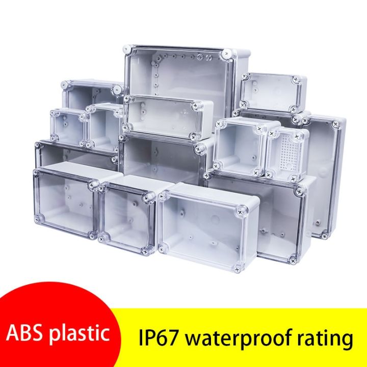 Hot Pzklxasuuzic Waterproof Plastic Junction Box Transparent