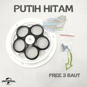 iconblue88 KIPAS SPINNER MATIC PLASTIK ABS ORI COVER PELINDUNG KIPAS RADIATOR Free Baut Universal Semua motor Matic Scoopy Beat Nouvo Mio All Vespa Dll